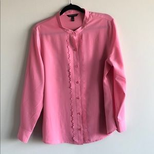 Deep pink/fuchsia blouse